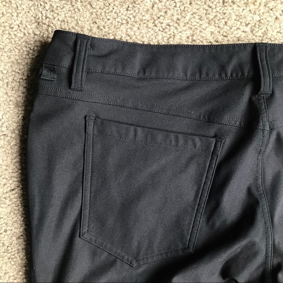 Lululemon ABC Pant *Skinny Sz 36/32" In Black